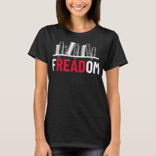 Camiseta fREADom - Leí Libros Prohibidos - Semana de Libros