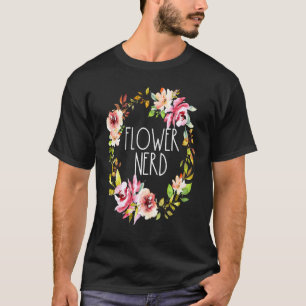 Camiseta Freak de las flores Corona floral Plantas Jardiner