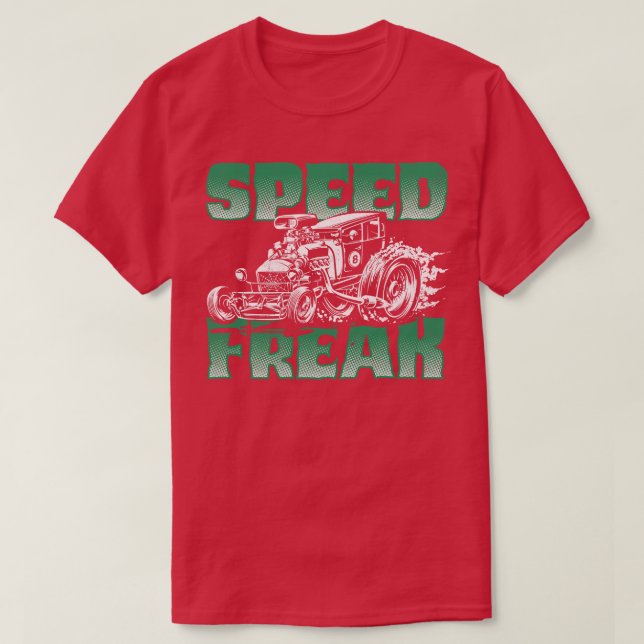 CAMISETA FREAK DE VELOCIDAD 5 (Diseño del anverso)