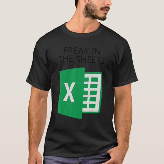 Camiseta Freak In The Excel Sheets Halloween (Anverso)