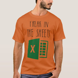 Camiseta Freak In The Sheets Funny Coworker Accountant