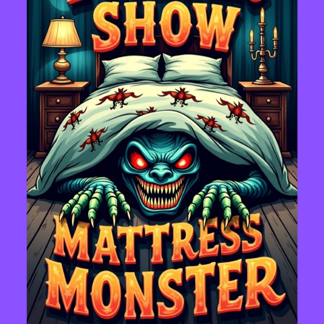 Camiseta Freak Show Collection Mattress Monster Graphic (Subido por el creador)