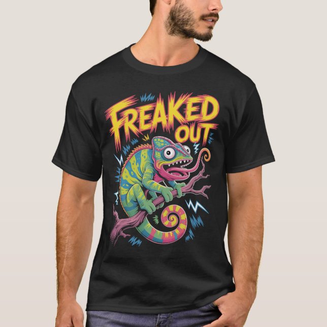 Camiseta Freaked Out Chamäleon Shirt (Anverso)