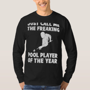 Camiseta Freaking Pool Player of the Year Tee   Hilarious B