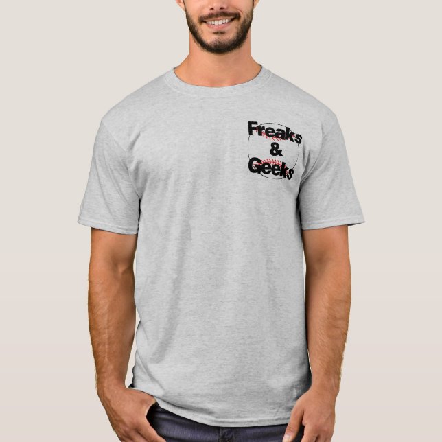 Camiseta freaksandgeeks (Anverso)