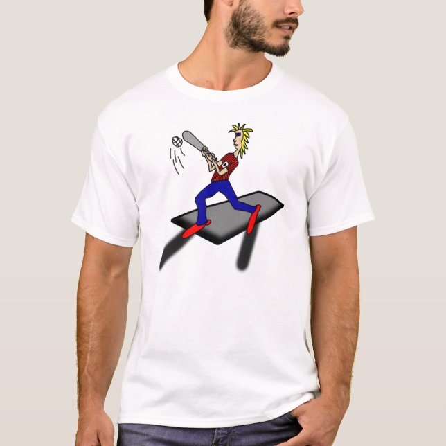 Camiseta Freaky Baseball Man (Anverso)