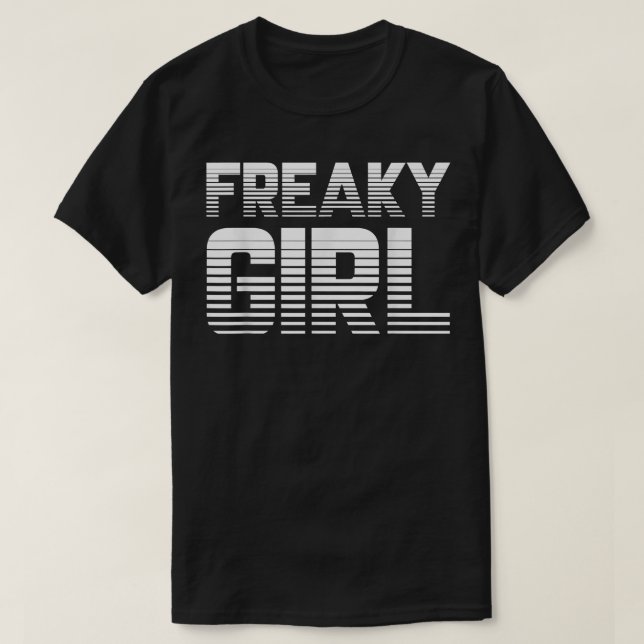 Camiseta Freaky Girl Super Freaky Hip Hop Rap Star Rapper M (Diseño del anverso)