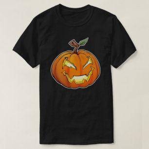 Camiseta Freaky Personalizado Jack-O-Lantern (negro)