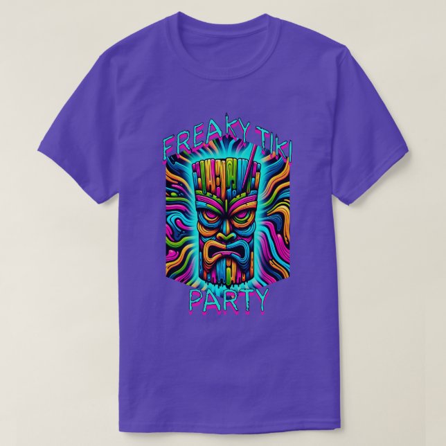 Camiseta Freaky Tiki Fiesta TShirt (Diseño del anverso)