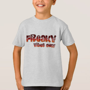 Camiseta "Freaky Vibes Only"-dgn4 de Maaya Prints, para Niñ