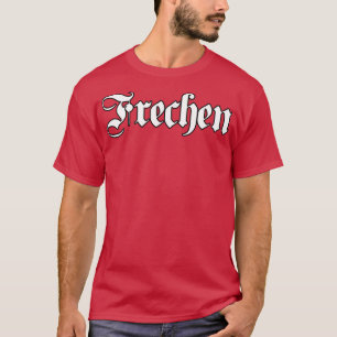 Camiseta Frechen escrito con letra gótica