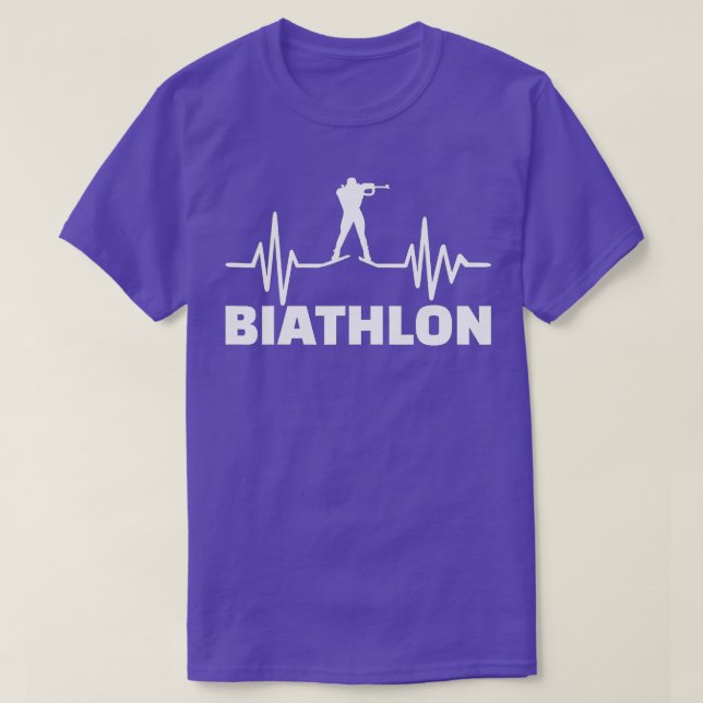 Camiseta Frecuencia de biatlón (2)  (Diseño del anverso)
