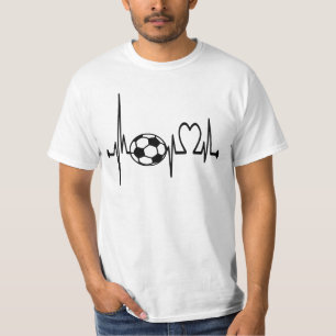 Camiseta Frecuencia del fútbol
