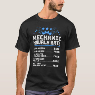 Camiseta Frecuencia por hora de mecánica automática diverti