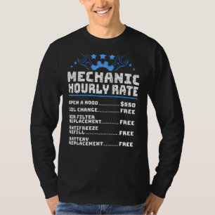 Camiseta Frecuencia por hora de mecánica automática diverti