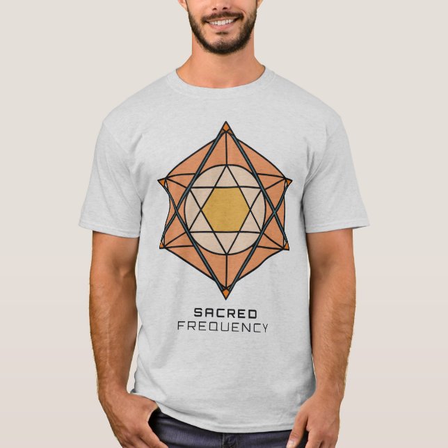 Camiseta Frecuencia sagrada de energía y armonía (Anverso)