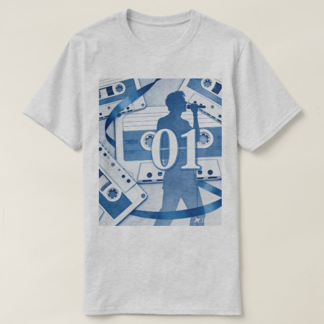 Camiseta Frecuencias Desvanecidas (Diseño del anverso)