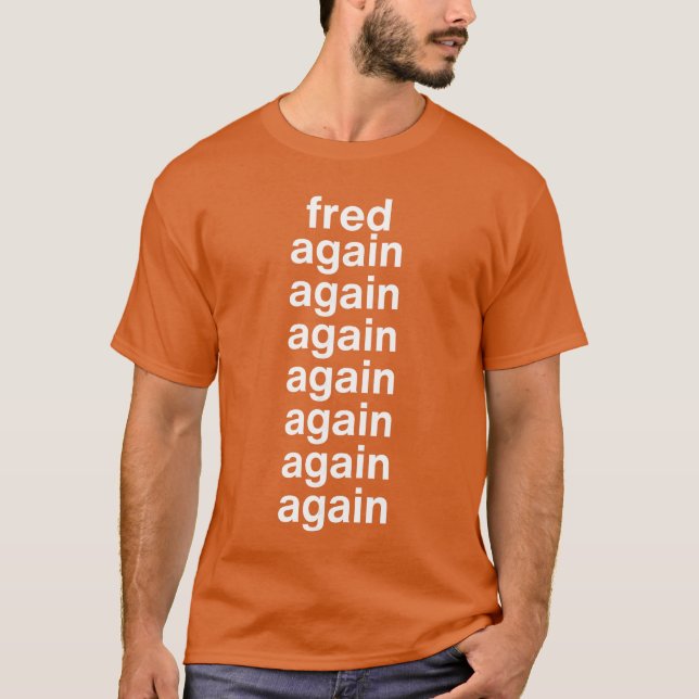 Camiseta Fred Again chico (Anverso)