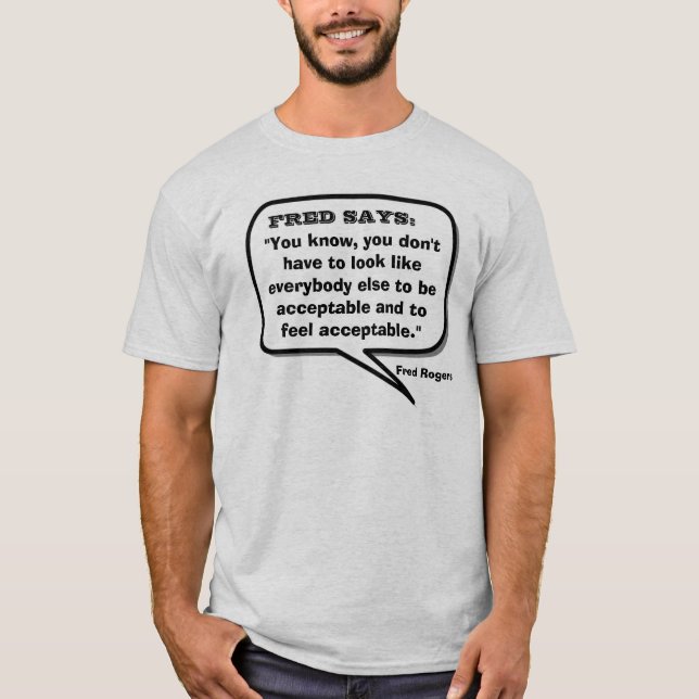 CAMISETA FRED DICE: (Anverso)