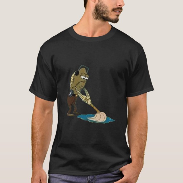 Camiseta Fred el Fish Mopping (Anverso)