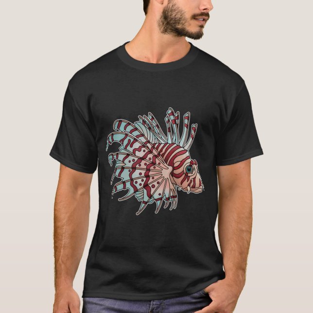 Camiseta Fred el pez león (Anverso)