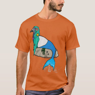 Camiseta Fred the Pigeon Mermaid