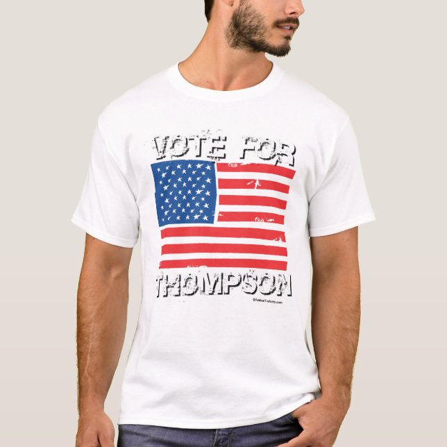 CAMISETA FRED THOMPSON PARA EL PRESIDENTE (Anverso)