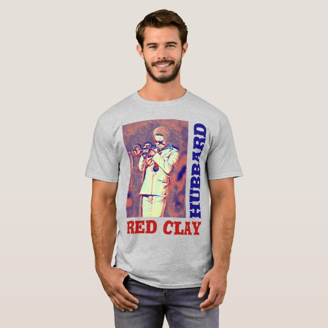 Camiseta Freddie Hubbard Bebop Jazz Trumpet (Anverso completo)