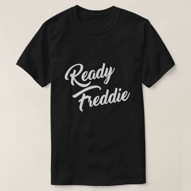 CAMISETA FREDDIE LISTO (Diseño del anverso)