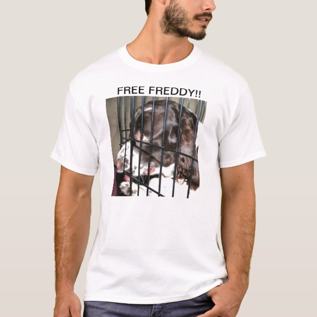Camiseta ¡Freddy libre! (Anverso)
