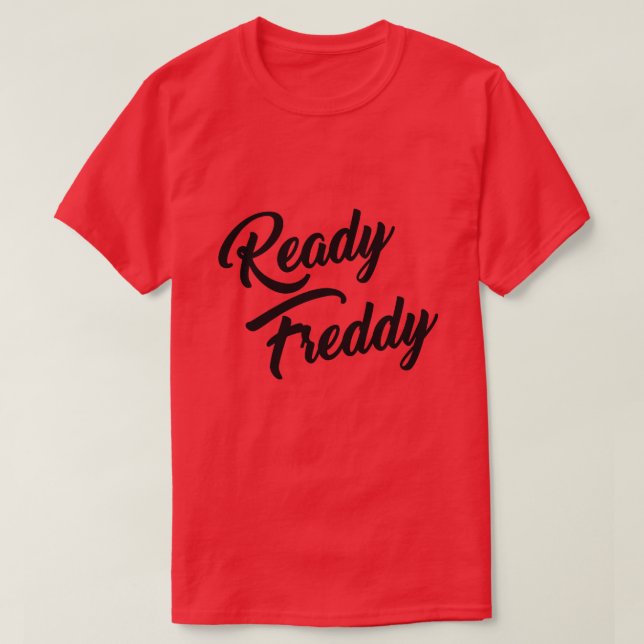 CAMISETA FREDDY LISTO (Diseño del anverso)