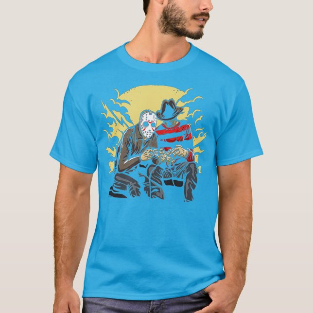 Camiseta Freddy y Jason Gaming (Anverso)