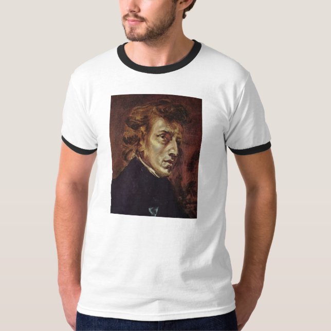 Camiseta Frédéric Chopin Portrait (Anverso)