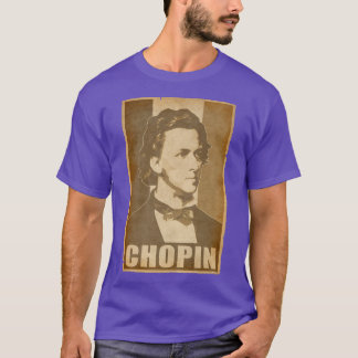 Camiseta Frederic Chopin Retro Propaganda Classical Music C