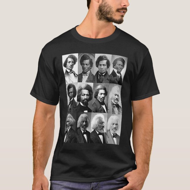 Camiseta Frederick Douglass Black Hi (Anverso)