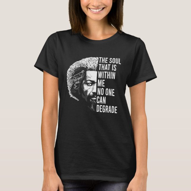 Camiseta Frederick Douglass Cita Appartal Black History Mon (Anverso)