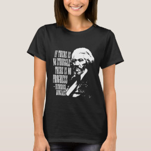 Camiseta Frederick Douglass cita el Mes de la Historia Negr