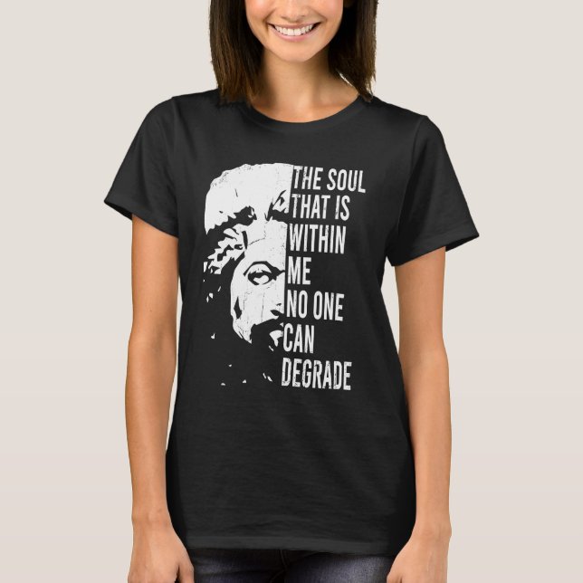 Camiseta Frederick Douglass Quote Apparel, Black History Mo (Anverso)
