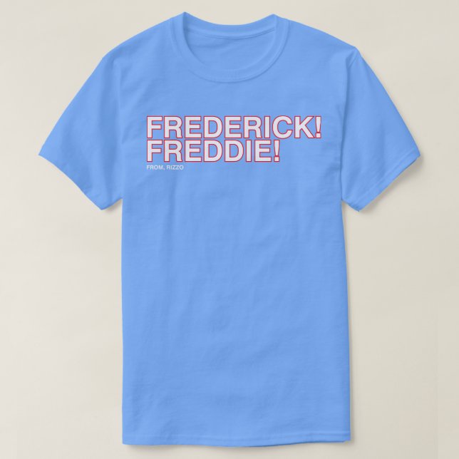 Camiseta Frederick Freddie Frederick Freddie De Rizzo (Diseño del anverso)