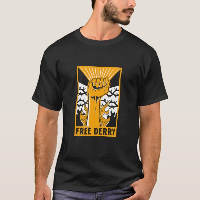 Camiseta Free Derry Ireland 1 (Anverso)