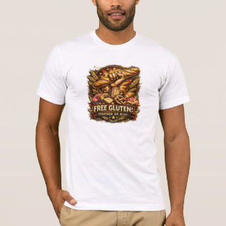 Camiseta Free Gluten! – Gluten Liberation Army T-Shirt