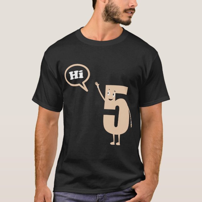 Camiseta Free High Five Para Hombres Mujeres Niños (Anverso)