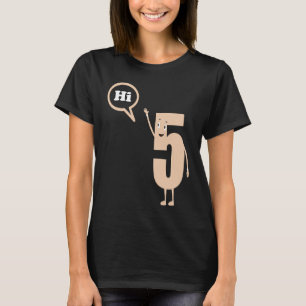 Camiseta Free High Five Para Hombres Mujeres Niños