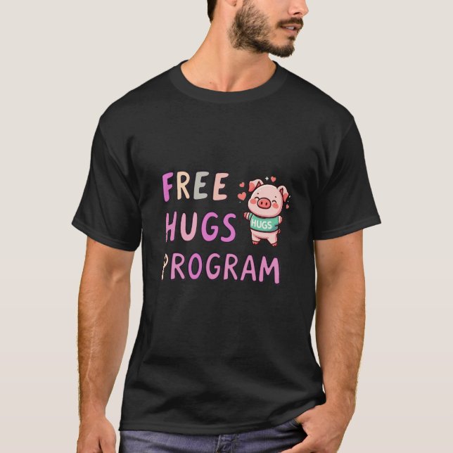 Camiseta Free Hugs Program (Anverso)