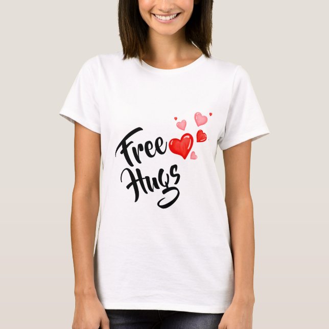Camiseta Free Hugs Women Tshirt (Anverso)
