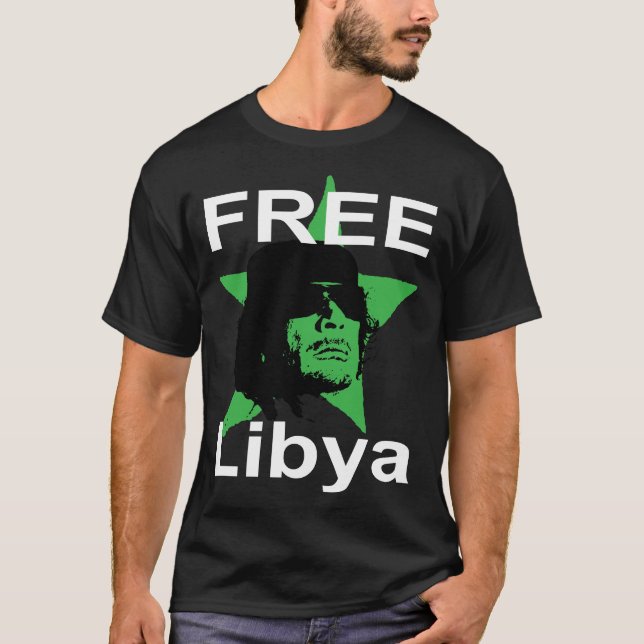 Camiseta Free Libya (Anverso)