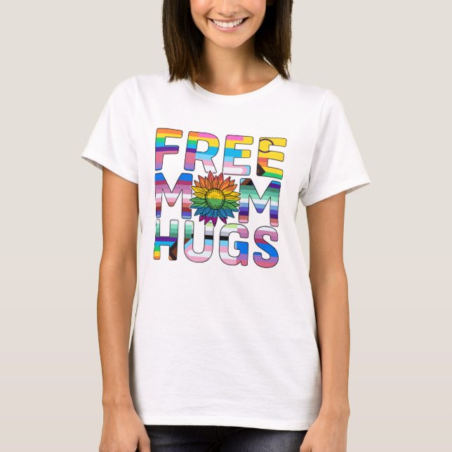 Camiseta Free Mom Hugs (Anverso)