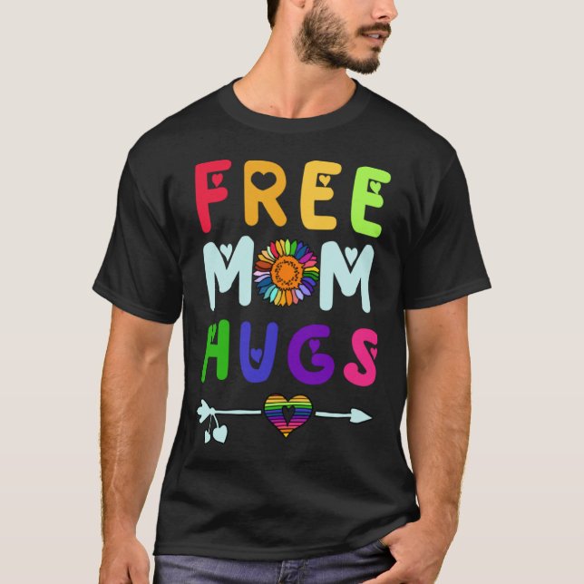 Camiseta Free Mom Hugs (Anverso)