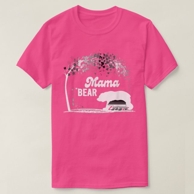 Camiseta Free Mom Hugs Proud Mama Bear Heterosexual Pride L (Diseño del anverso)