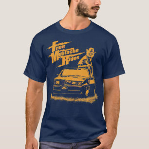 Camiseta Free Mustache Rides Classic TShirt